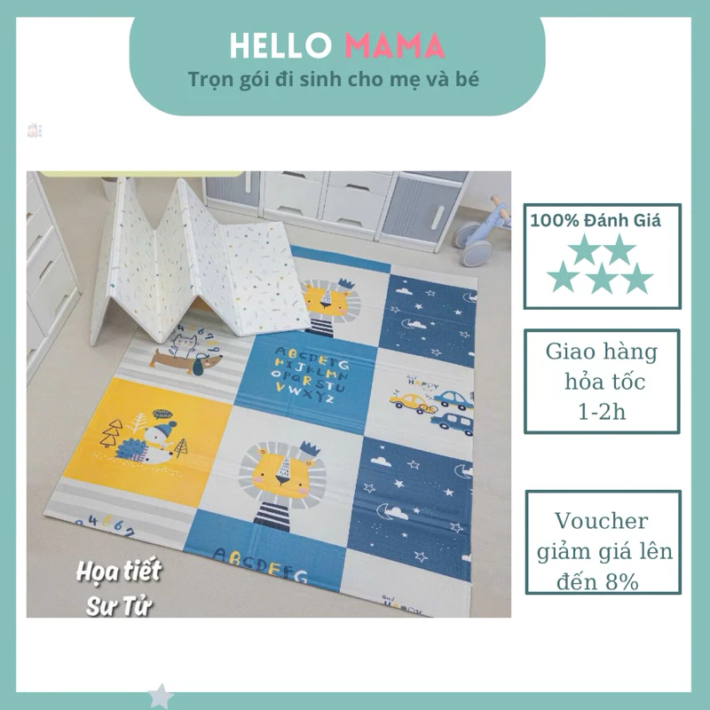 Khi Mua Thảm Chơi Gấp Gọn Cho Bé, Bạn Đã Biết Mẹo Chọn Đúng Sản Phẩm An Toàn Chưa?