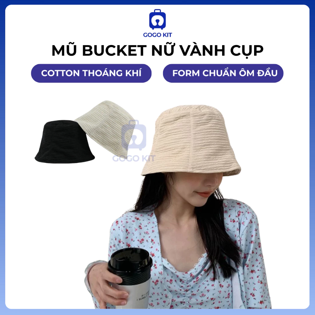 Mũ Bucket Nữ Vành Cụp – Làm Thế Nào Để Chọn Đúng Kiểu Dáng Phù Hợp Với Từng Dáng Mặt?