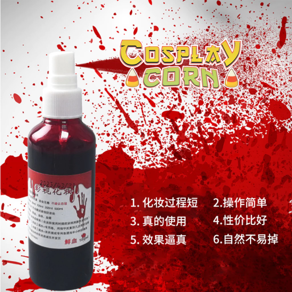 Làm thế nào để tạo hiệu ứng máu giả chân thực cho hóa trang Halloween mà không làm hỏng quần áo?