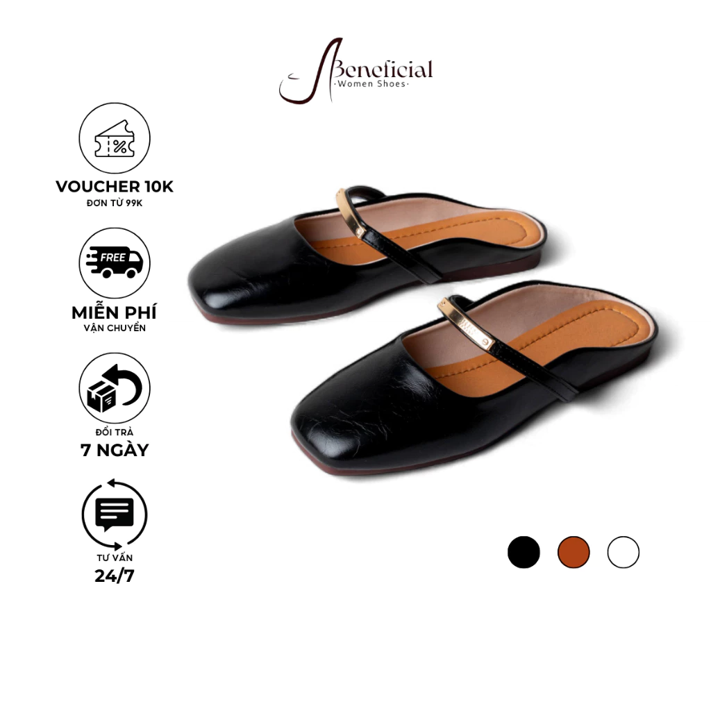 Làm thế nào để không mua phải giày sục mũi vuông ‘giả da’ khi chỉ có 20k?