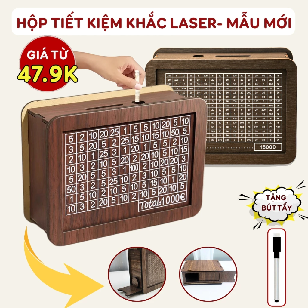 Làm thế nào để hộp tiết kiệm gỗ thực sự giúp tôi đạt được mục tiêu tài chính?