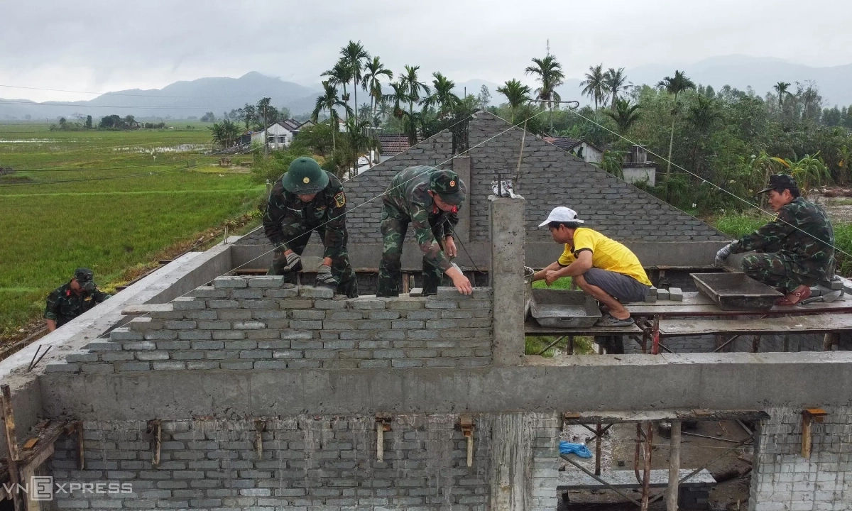 Chiến dịch Quang Trung: 45 ngày xây nhà mới cho người dân miền Trung sau bão lũ 2025