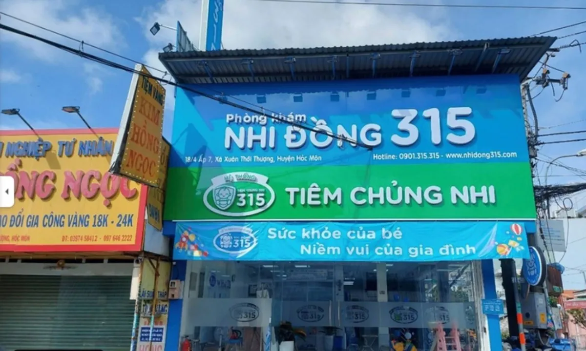 Phòng khám Nhi Đồng 315 bị xử phạt Phòng khám Nhi Đồng 315 bị xử phạt