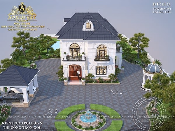 Thiết kế ngoại thất biệt thự