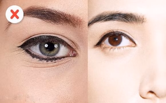 kẻ mắt cún con2 mắt cún con, puppy eyeliner, trang điểm