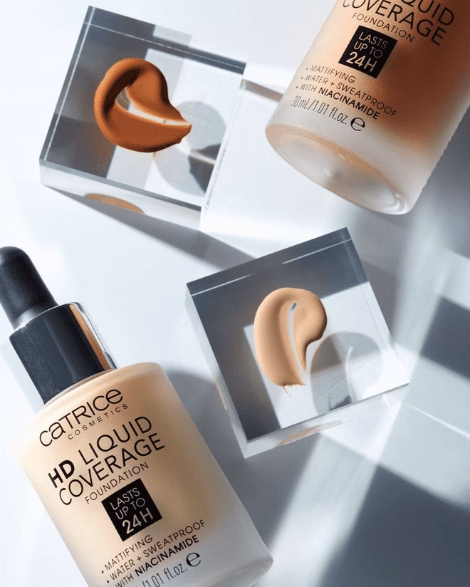 Kem nền Catrice HD Liquid24h che phủ hoàn hảo Kem nền Catrice HD Liquid24h che phủ hoàn hảo