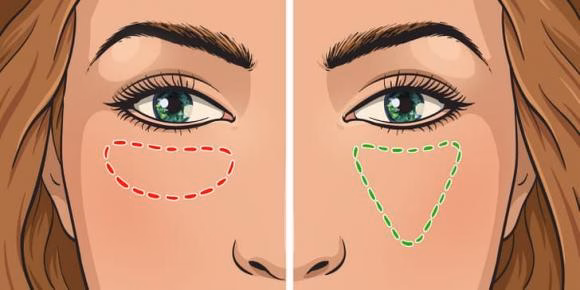 Che quầng thâm mắt che quầng thâm mắt