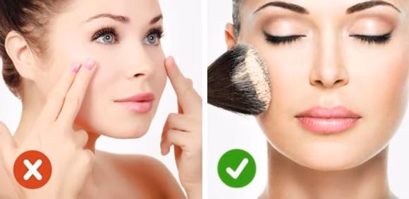 Bôi mỹ phẩm đúng cách Bôi mỹ phẩm đúng cách