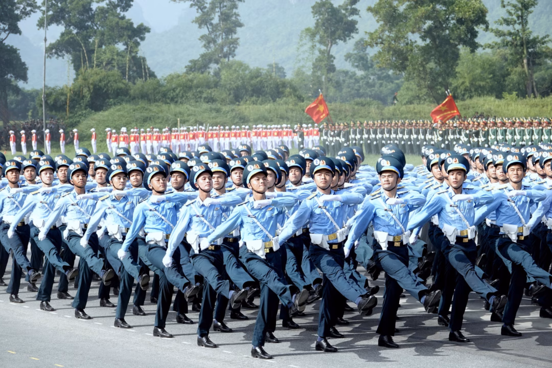 Khối sĩ quan Phòng không - Không quân.