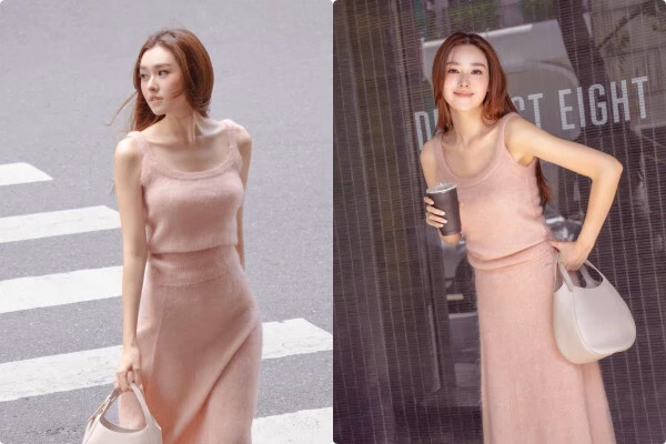 Á hậu Tường San – Nàng thơ nhẹ nhàng với làn da trắng hồng rực rỡ Trong loạt ảnh dạo phố được chia sẻ trên mạng xã hội, Á hậu Tường San khiến người hâm mộ không khỏi trầm trồ khi xuất hiện với phong cách dịu dàng, nữ tính. Ảnh: FB Nguyễn Tường San