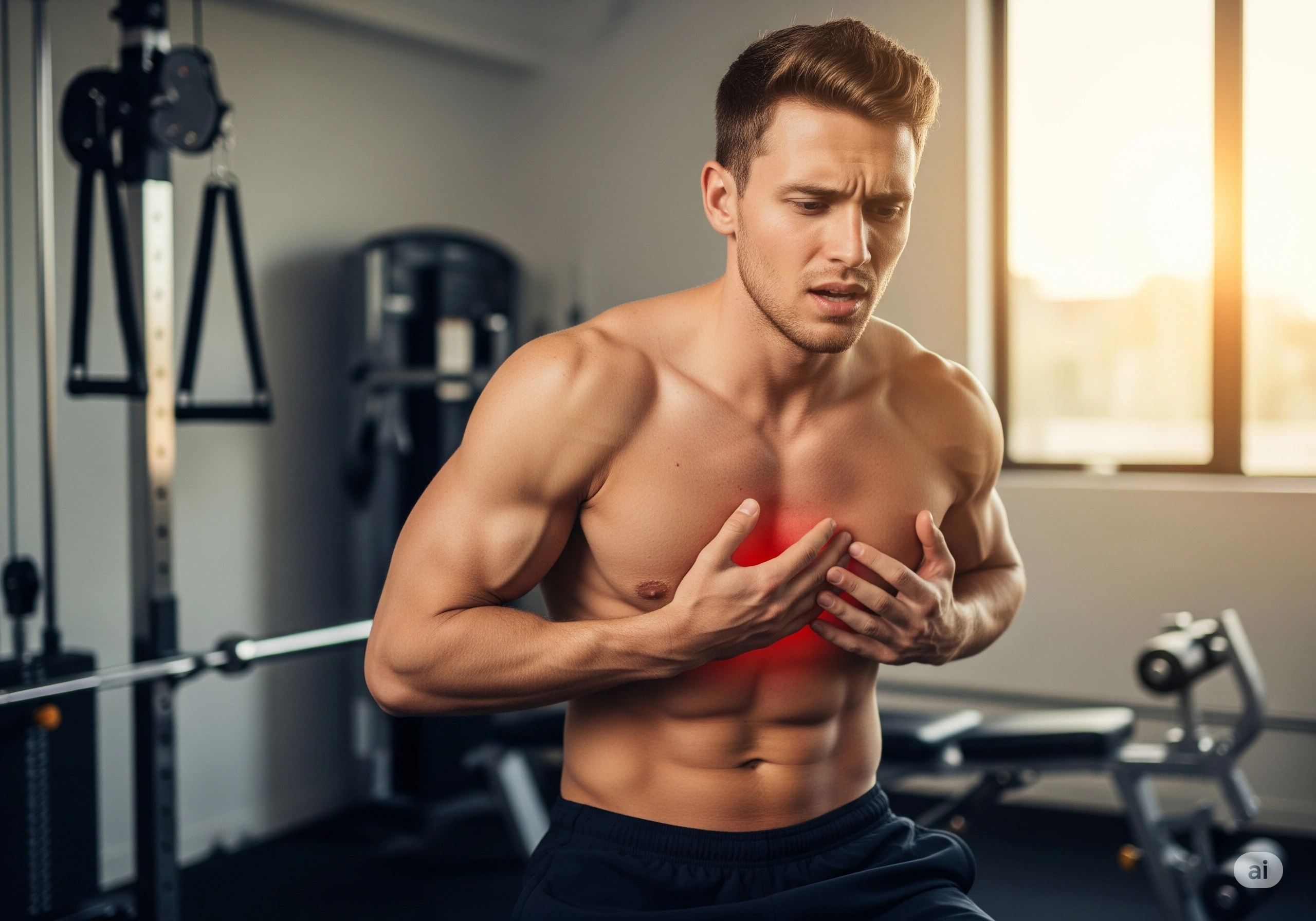 Cơ bụng 6 múi chưa chắc bảo vệ bạn khỏi tắc nghẽn động mạch hoặc đau tim
