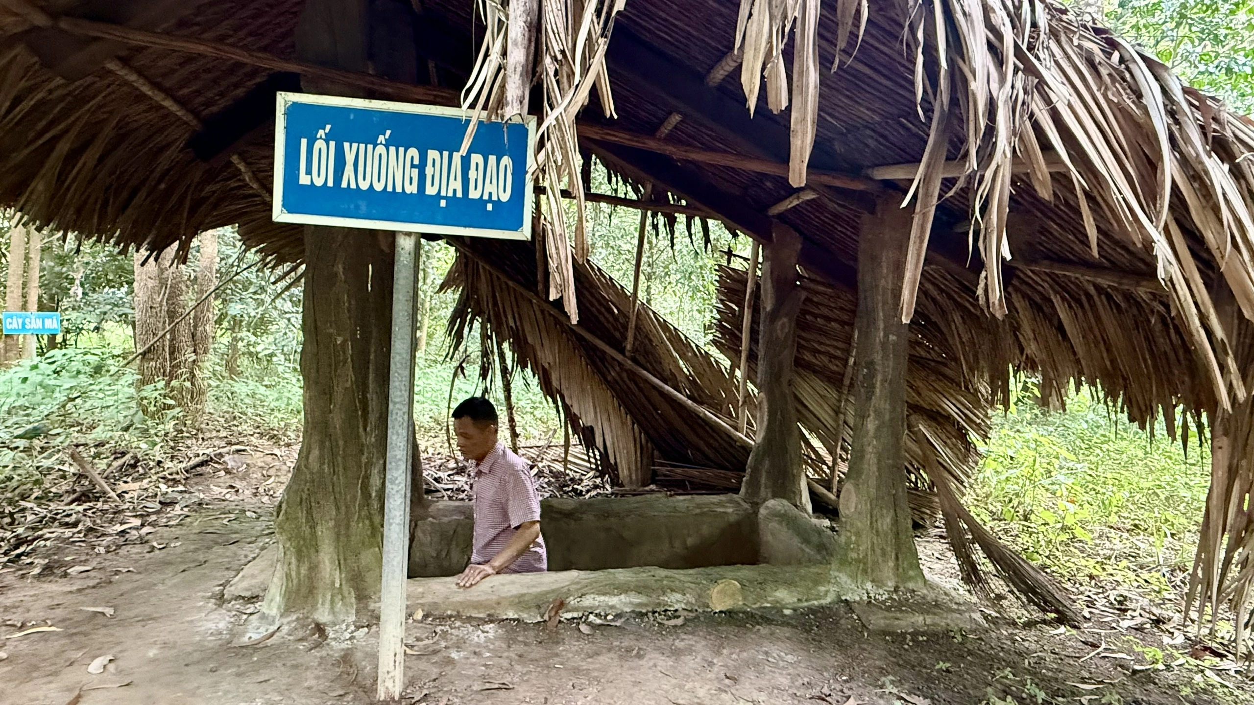 Địa đạo Tam Giác Sắt được gìn giữ cho đến nay