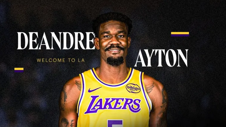DeAndre Ayton gay soc so voi cuu vo dich Lakers.webp