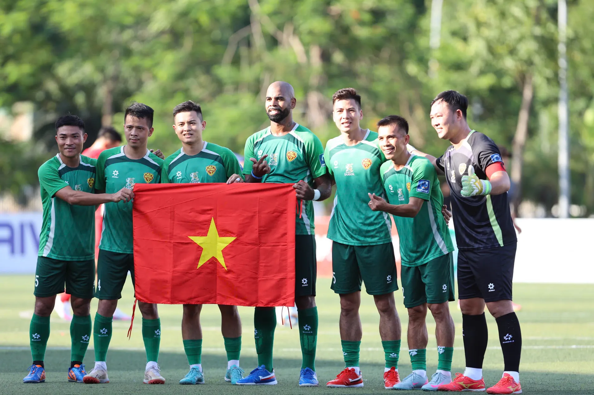 Đại Từ lên ngôi vô địch Giải bóng đá 7 người quốc gia Claudecir Jr chính là vua phá lưới năm 2017 khi thi đấu trong màu áo của Quảng Nam.