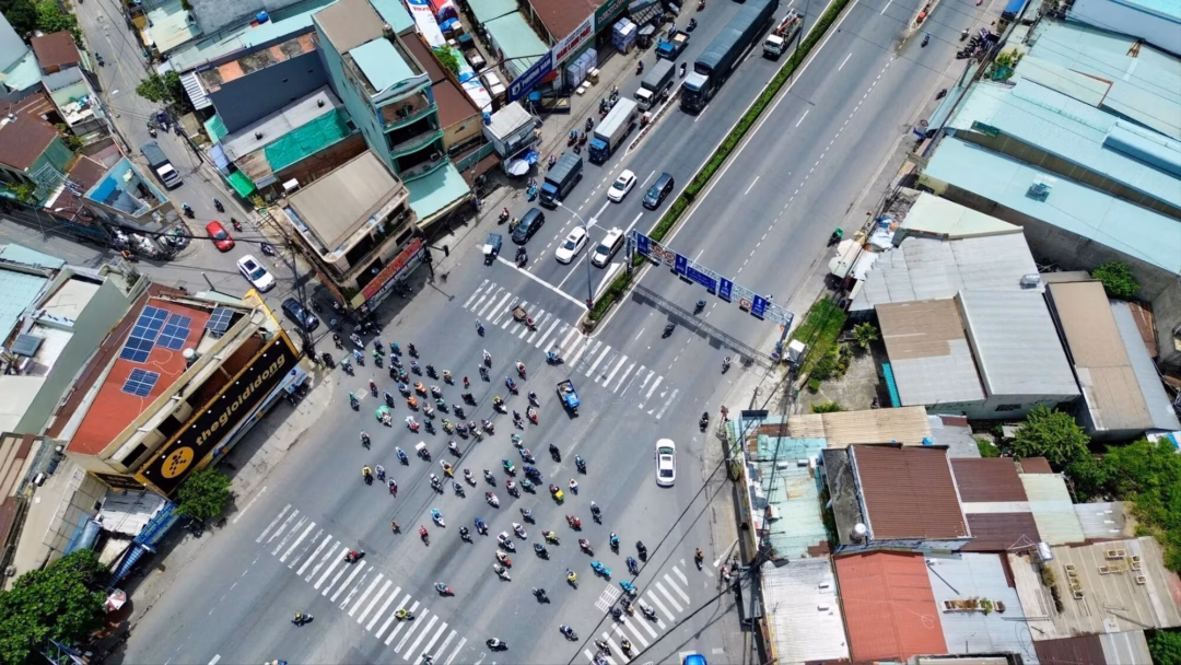 Nâng cấp nút giao Ngã Tư Đình, giải toả ùn tắc giao thông ở TP.HCM