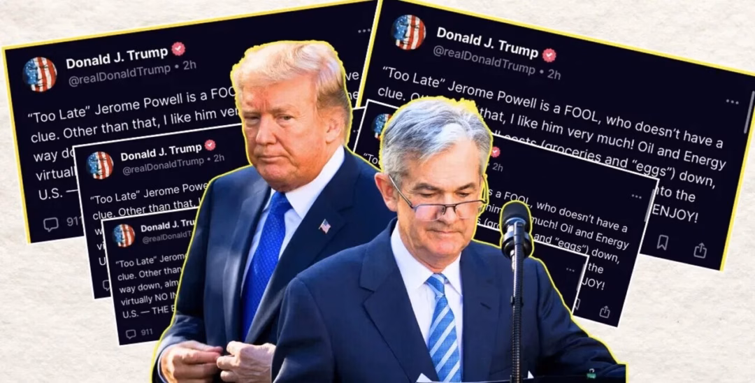 Trump tính sa thải Chủ tịch Fed, thị trường tài chính Mỹ run rẩy