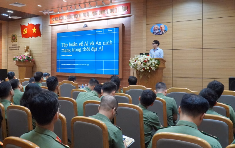 Cục An ninh mạng tổ chức tập huấn về AI và bảo vệ an ninh mạng
