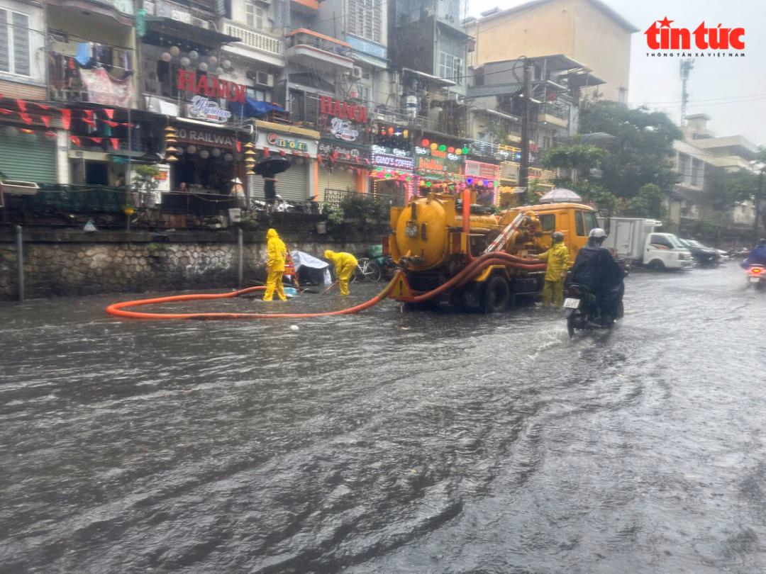 Hà Nội chi 380 tỷ đồng chống ngập ở nội đô