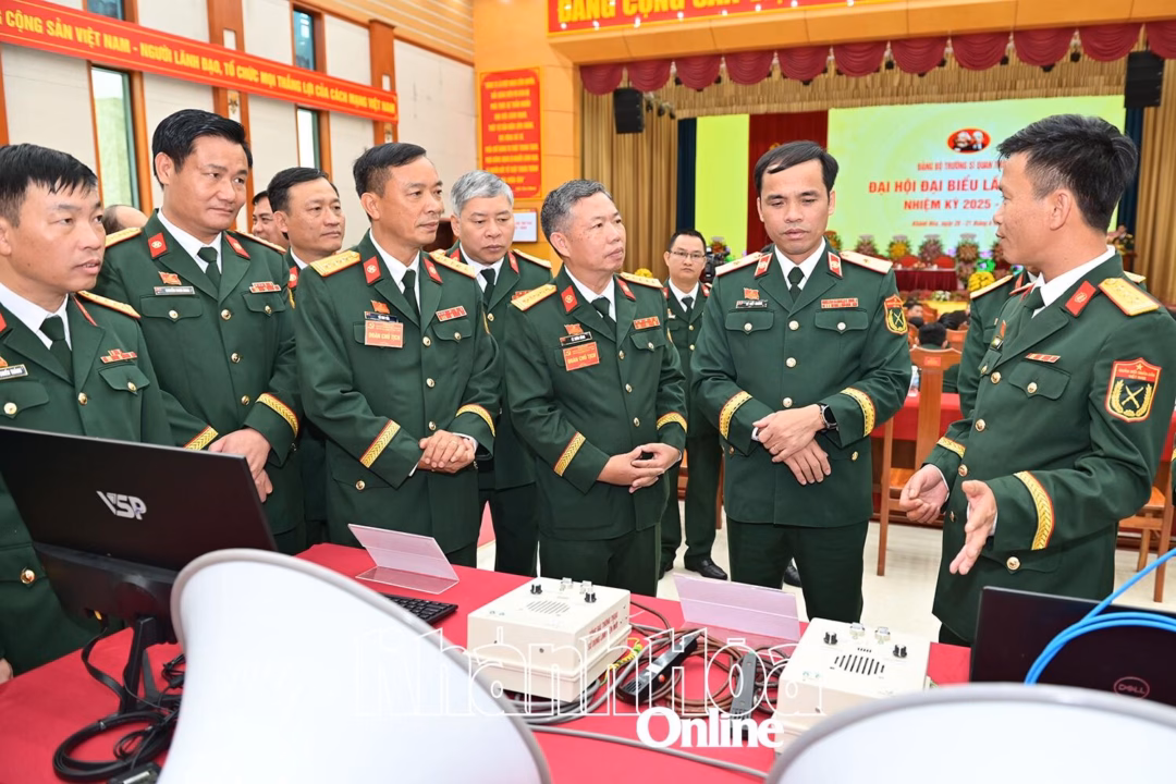 Trường Sĩ quan Thông tin với Thư viện số và phong trào Bình dân học vụ số