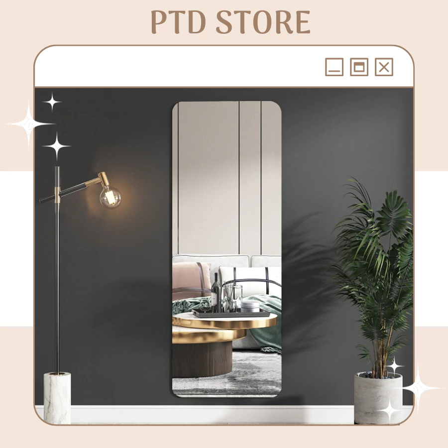 Làm thế nào để gương dán tường không bị mờ và rơi rụng sau thời gian dài sử dụng?