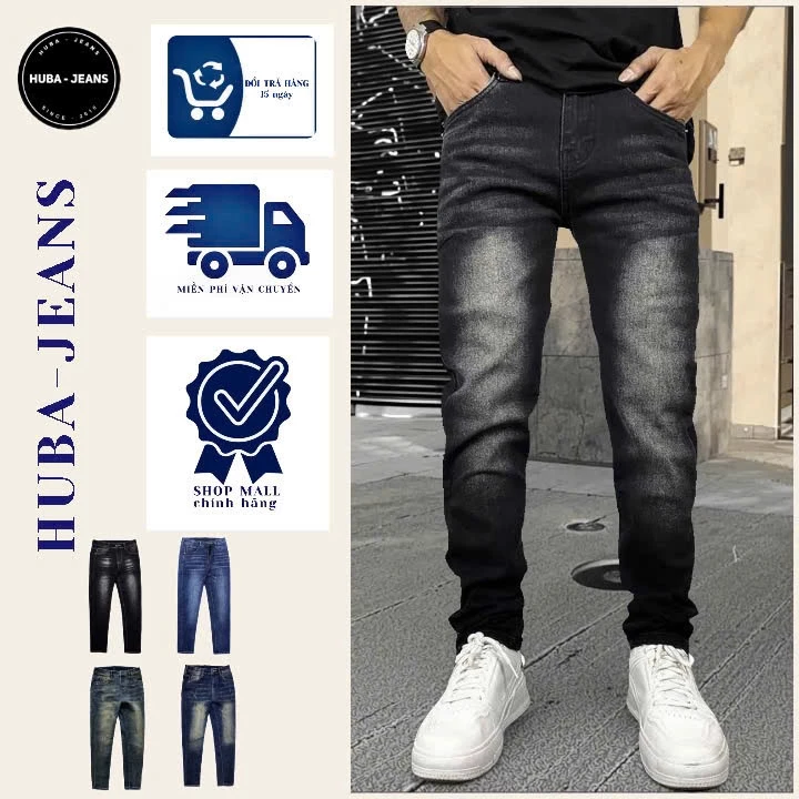 Làm thế nào để chọn quần jeans nam đen phù hợp với dáng người để tôn lên phong cách tự tin?
