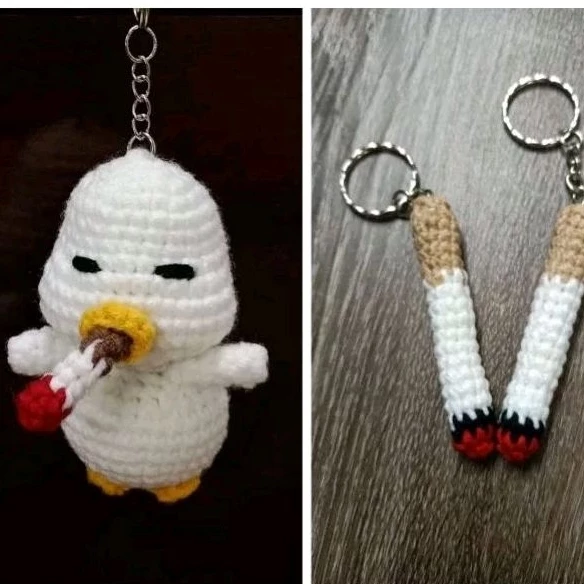 Làm thế nào để móc khóa vịt len không bị phai màu sau vài tháng sử dụng?