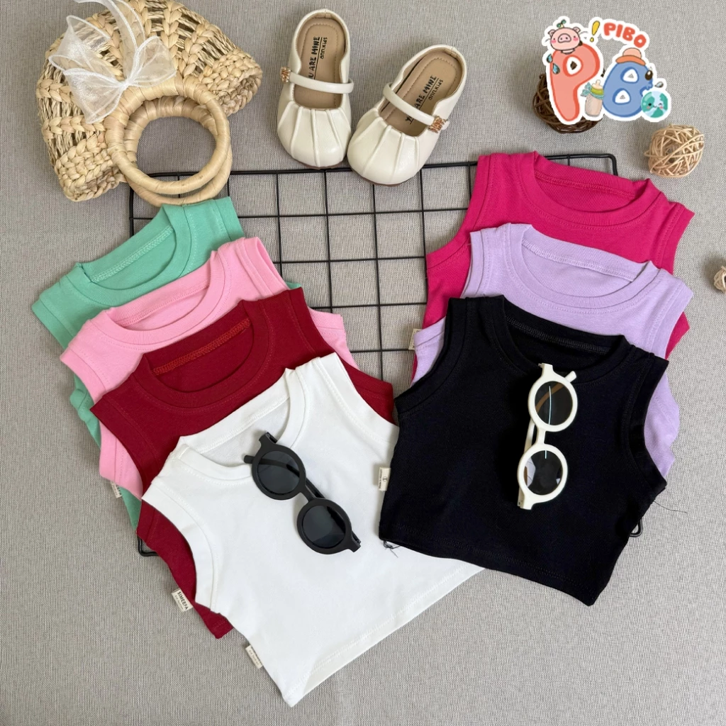 Áo Ba Lỗ Bé Gái Croptop: Mẹo Chọn Size Cho Bé Mới Biết Đi Để Không Bị Hẹp