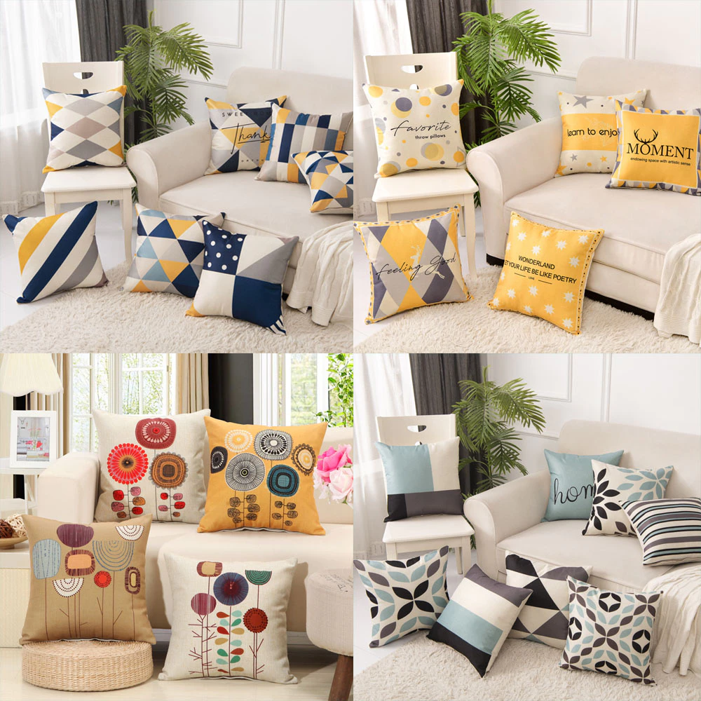 Làm thế nào để chọn vỏ gối vuông sofa phù hợp cho không gian phòng khách Noel lung linh?