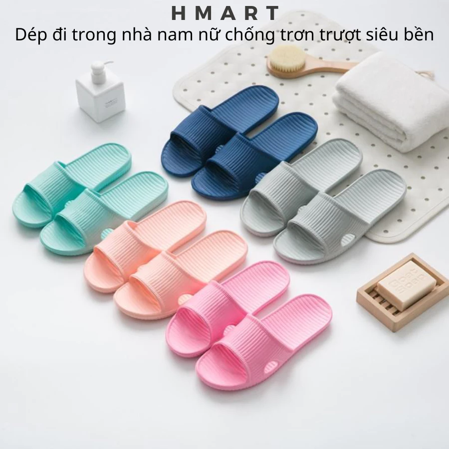 Dùng dép lê đi tắm có gây hại không? Lựa chọn dép lê Hmart để đảm bảo an toàn tại nhà