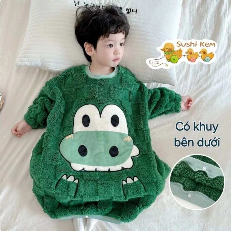 Làm thế nào để chọn túi ngủ lông xù dày cho bé mà không bị lừa mua phải hàng kém chất lượng?