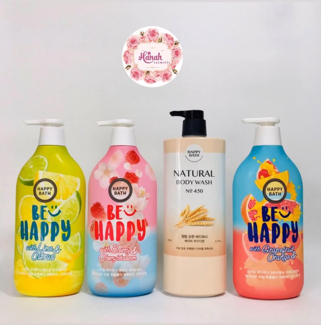 Tắm Cho Bé An Toàn: Lầm Ơn Khi Chọn Sữa Tắm Happy Bath Hàn Quốc Mẫu Mới 900g