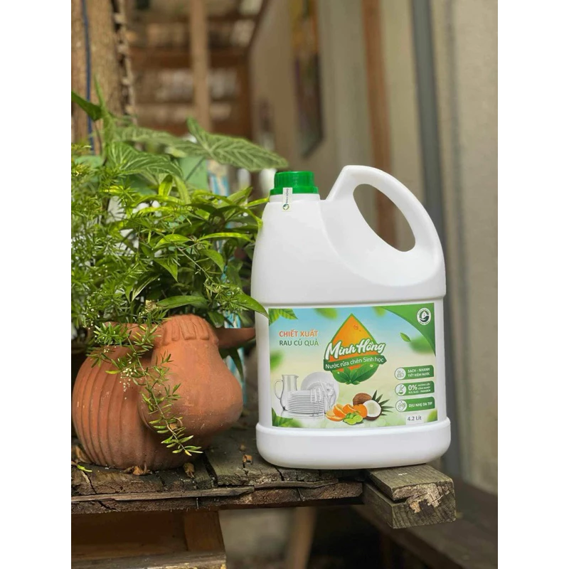 Tôi đã bỏ qua sai lầm khi dùng nước rửa chén thông thường, nhưng nước rửa chén sinh học Minh Hồng thì khác hẳn