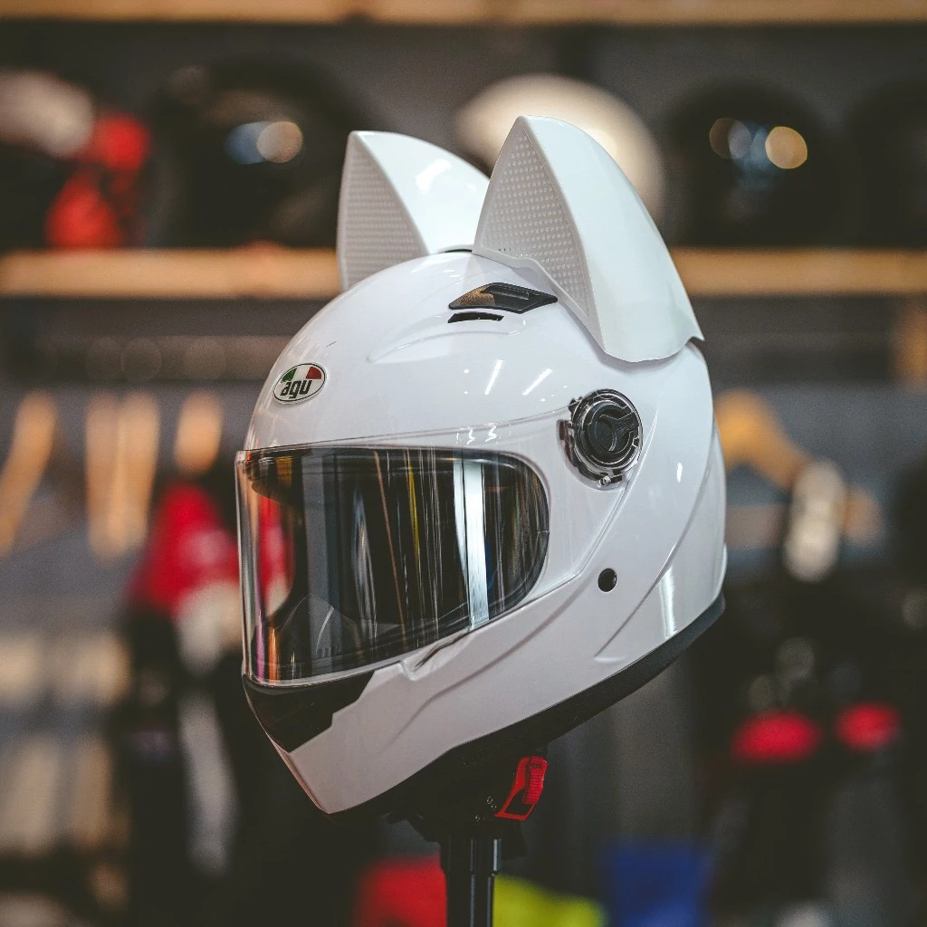 Mũ Fullface Tai Mèo Đi Phượt: Lựa Chọn Hàng Đầu Cho Người Mới Bắt Đầu Hay Lừa Đổi Mất Tiền?