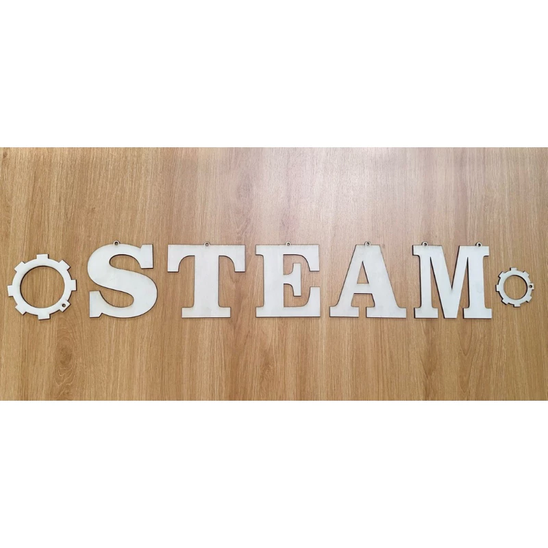 Bộ chữ Steam bằng gỗ – Làm thế nào để chọn đúng kích thước cho bé học chữ hiệu quả?