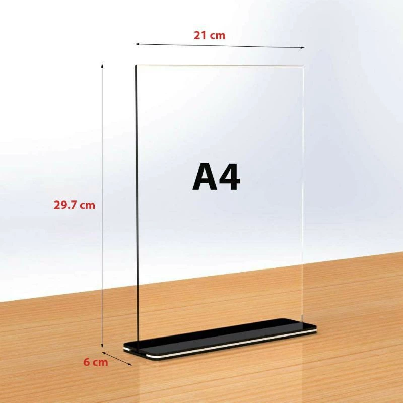 Lợi ích bất ngờ của kệ menu mica trong việc tối ưu hóa không gian bàn làm việc