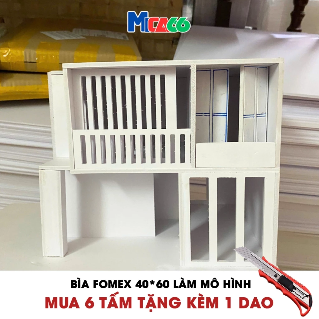 Làm mô hình DIY dễ dàng hơn với tấm fomex trắng – 5 sai lầm thường gặp và cách khắc phục