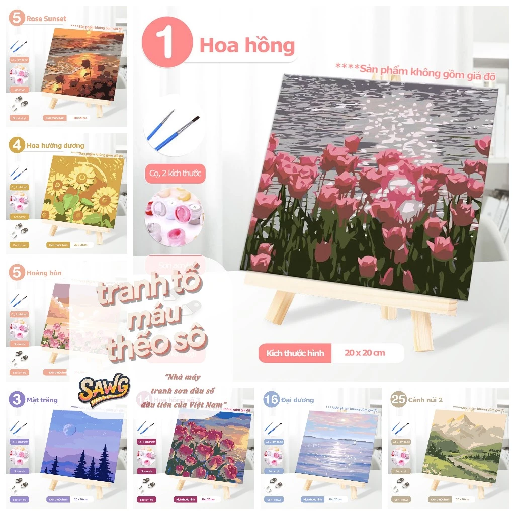 Làm thế nào để chọn tranh tô màu theo số hóa phù hợp cho bé, không phải phụ huynh nào cũng biết