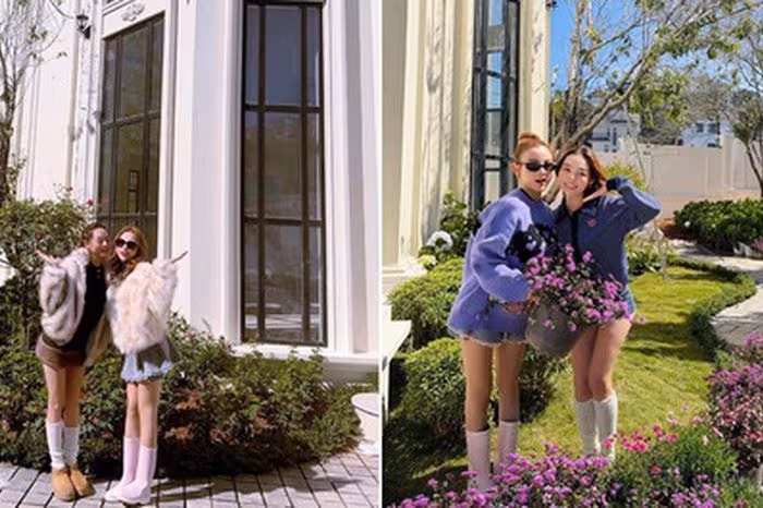 Biệt thự sang trọng Huyền Baby & Trà My Phạm tại Đà Lạt – 20 năm bạn bè