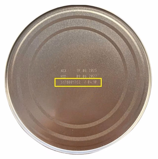 Danh sách các lô sữa NAN bị thu hồi Danh sách các lô sữa NAN bị thu hồi