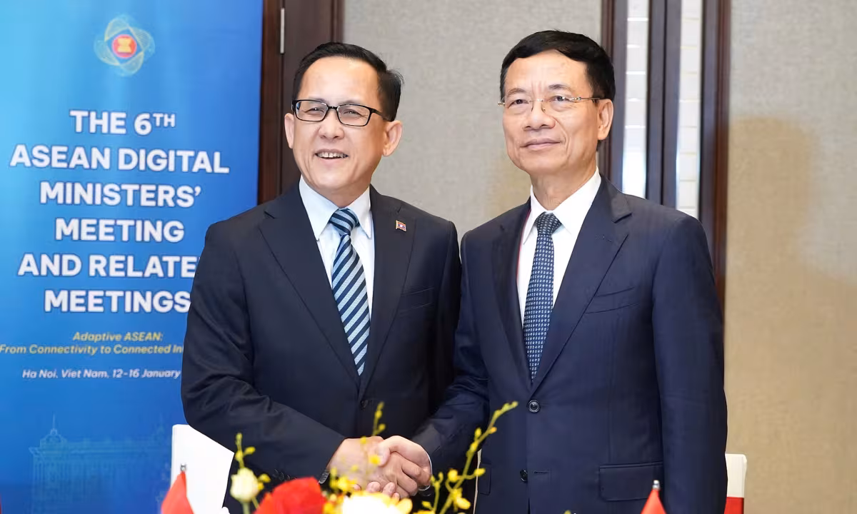 Việt Nam và Lào hợp tác số: Chia sẻ tư duy AI để giải quyết thách thức xã hội