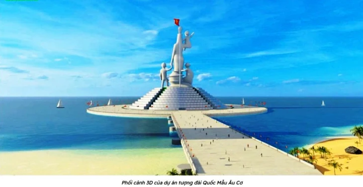 Dự án tượng đài quốc mẫu Âu Cơ Dự án tượng đài quốc mẫu Âu Cơ trên biển Nha Trang