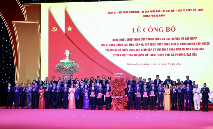 Ban Chấp hành, Ban Thường vụ Thành ủy Đà Nẵng sau sáp nhập Ban Chấp hành, Ban Thường vụ Thành ủy Đà Nẵng sau sáp nhập