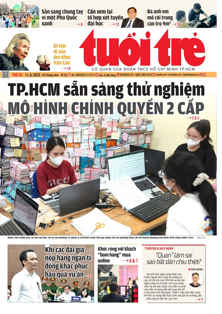 TP.HCM thử nghiệm chính quyền hai cấp TP.HCM thử nghiệm chính quyền hai cấp