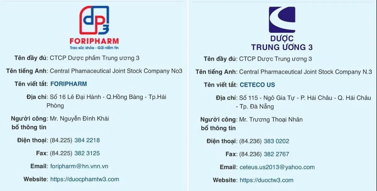 Công ty CP Dược phẩm Trung ương3 khẳng định không liên quan vụ thuốc bỏ tại bãi rác Đà Nẵng - Ảnh2. Công ty CP Dược phẩm Trung ương3 khẳng định không liên quan vụ thuốc bỏ tại bãi rác Đà Nẵng - Ảnh2.