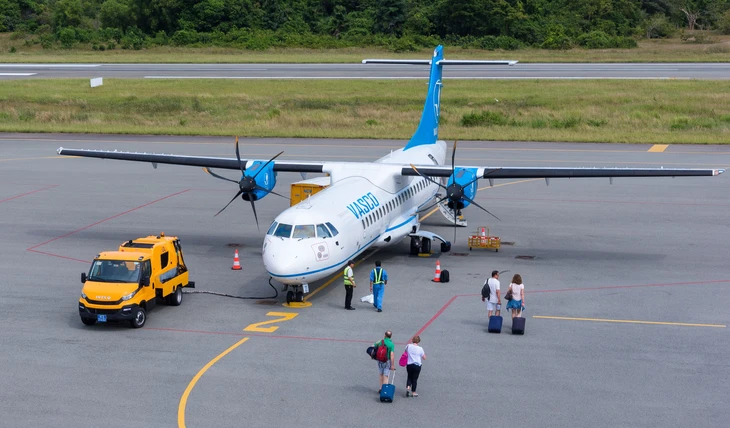 Sân bay Rạch Giá Sân bay Rạch Giá hiện chỉ khai thác được máy bay ATR72 và tương đương