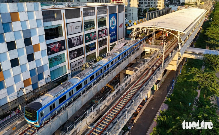 TP.HCM đang xem xét đề xuất của Tập đoàn Sovico về việc đầu tư tuyến metro số 4. metro - Ảnh1