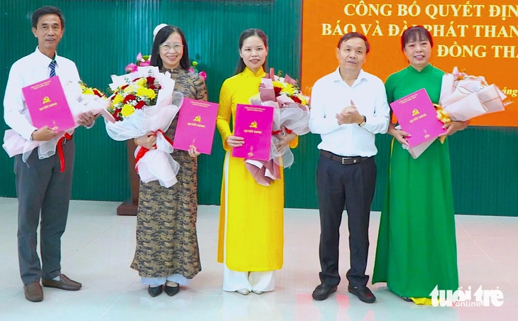 Sự kiện quan trọng này đánh dấu một bước ngoặt mới trong lĩnh vực truyền thông của tỉnh Đồng Bà Ngô Thị Ngọc Hạnh làm tổng biên tập Báo và Đài phát thanh - truyền hình Đồng Tháp