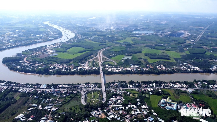 Điểm cuối đường vành đai 4 TP.HCM Điểm cuối đường vành đai 4 TP.HCM
