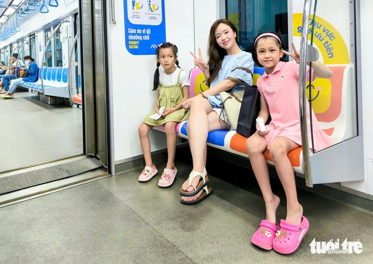 Tiện ích trên metro số 1 Metro số 1 bổ sung nhiều tiện ích