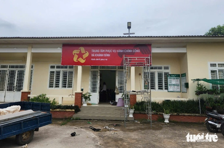 An Giang triển khai vận hành thử nghiệm chính quyền xã mới Trung tâm hành chính công xã Khánh Bình sau sáp nhập